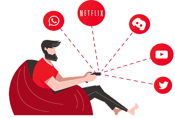 Ultra Fast Internet solutions for work or entertainment