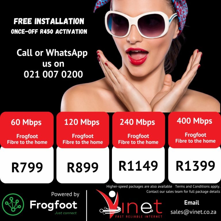 vinet frogfoot fibre ad 2025 (instagram post)