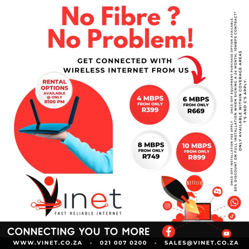 vinet wireless internet